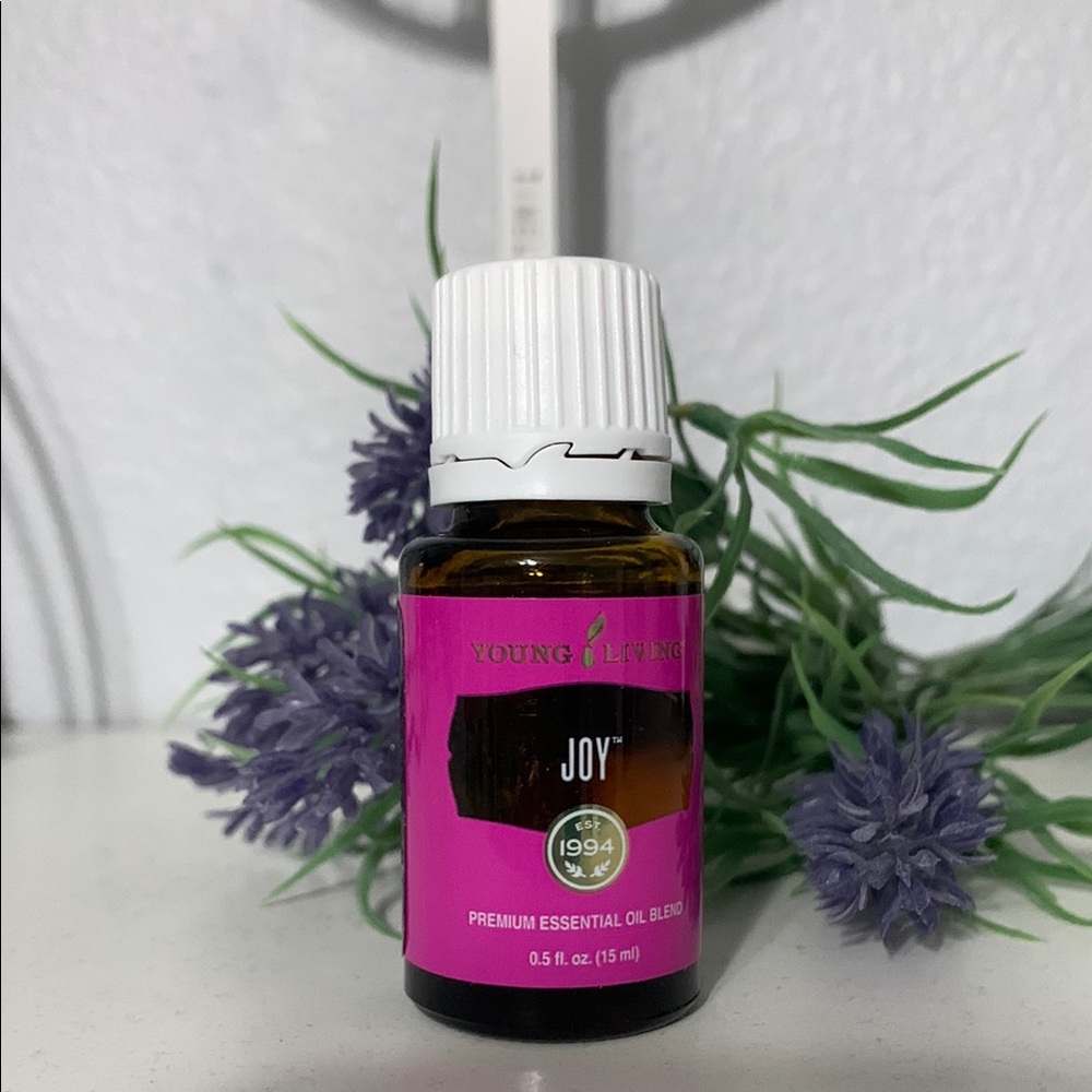Young Living Joy Essential Oil Blend - Pink and White